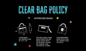 Plaza and Chavez Theatre Clear Bag Policy